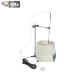 HSCo digital heating mantle with support stand, clamp and temperature probe