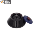 HSCo centrifuge rotor with lid for microcentrifuge tubes