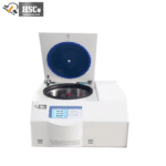 HSC-C-UL1000 centrifuge, lid open, side view