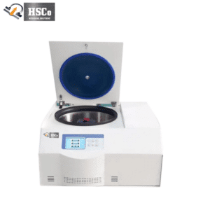 HSC-C-UL1000 centrifuge, lid open, side view