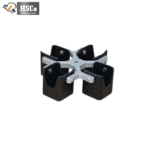 Swing-out rotor with four buckets