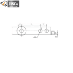 LCX-1 load cell dimension drawing