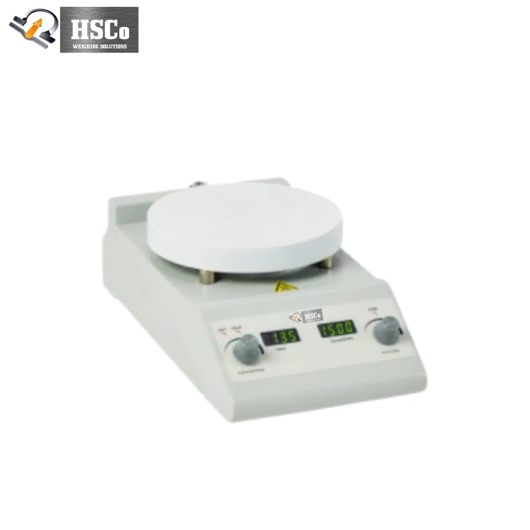 Water Resist Magnetic Stirrer with Hot Plate 3 HSC-MSH-150W magnetic stirrer with ceramic hot plate and LED displays