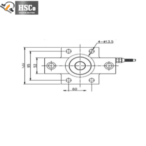 Weigh Bridge Load Cell HSC LCQ-10 - view 2