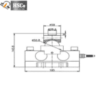 Weigh Bridge Load Cell HSC LCQ-10 - view 3
