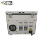 Back panel of the HS1000 centrifuge with fan and power socket