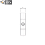 LCS-2 S type load cell side drawing
