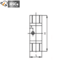 LCS-6 side drawing with H and L