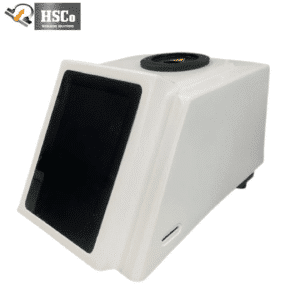 Melting point detector, angled view of the touchscreen side