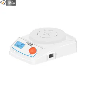 HSCo digital display magnetic stirrer Pro Series with LCD and orange knob