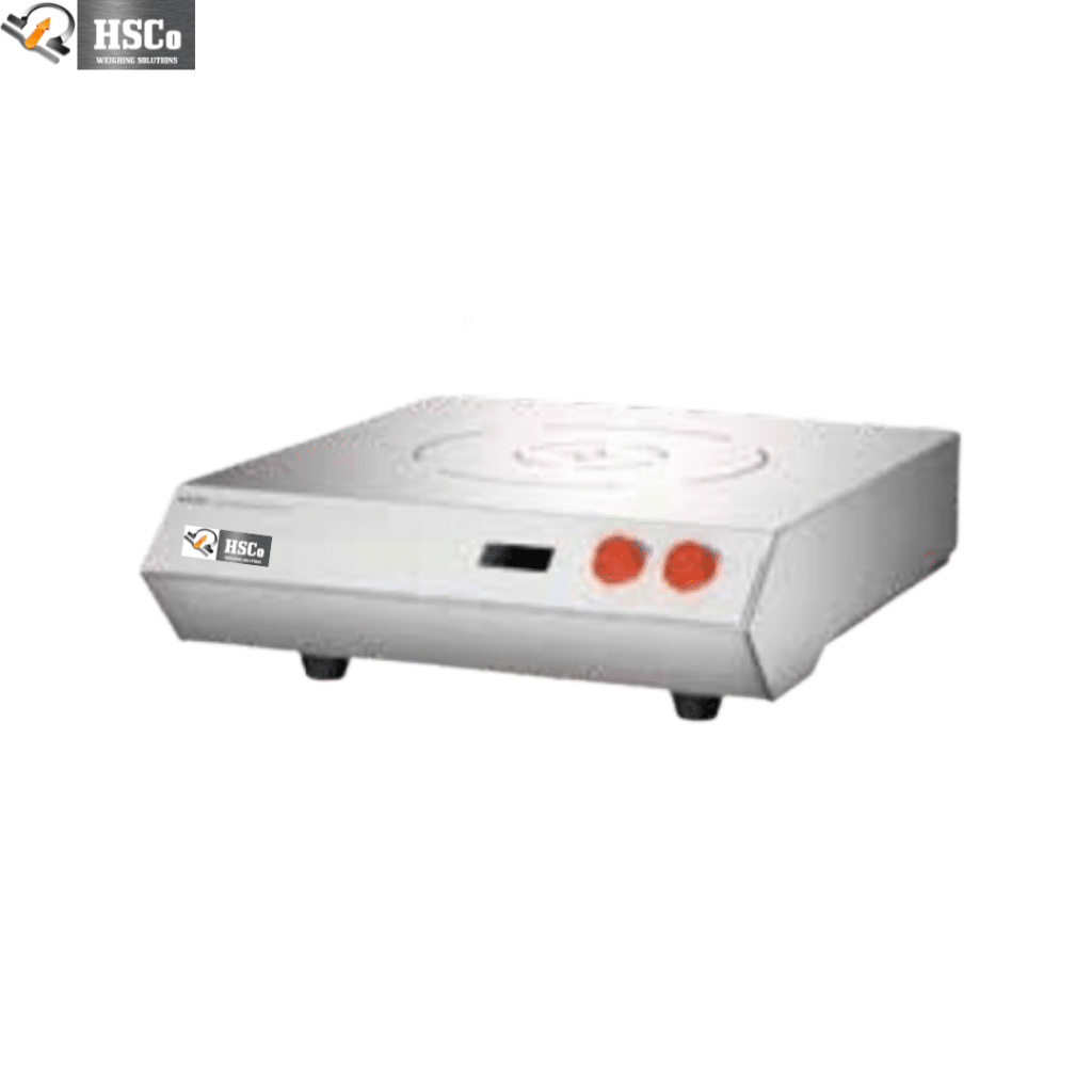 HSCo stainless steel magnetic stirrer, angled view