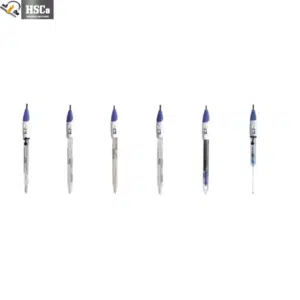 Six HSCo pH and conductivity probes for portable meters