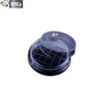 Petri dish with grid