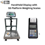 Handheld Display with SS Platform Weighing Scale