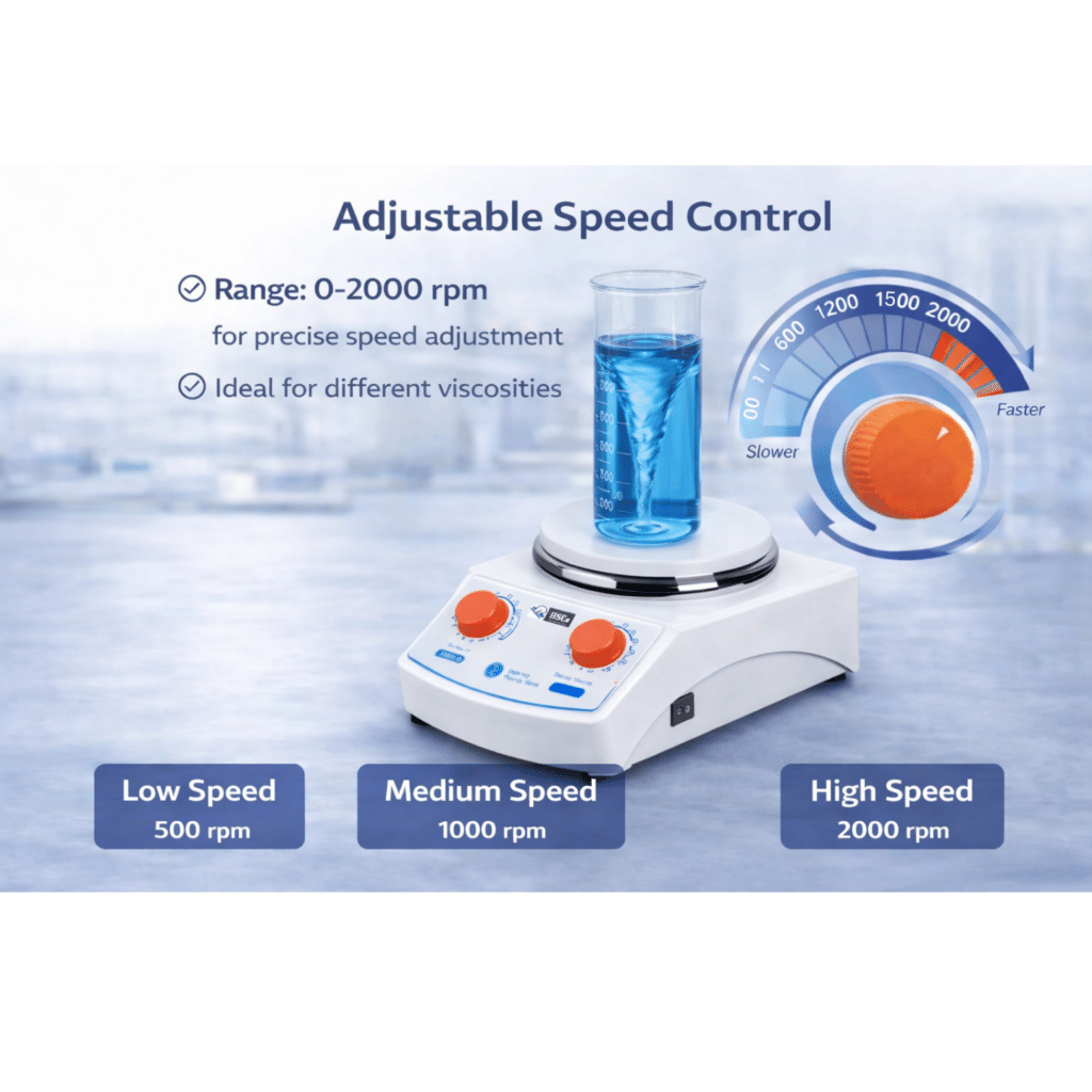 Heating Plate Magnetic Stirrer – Pro Series