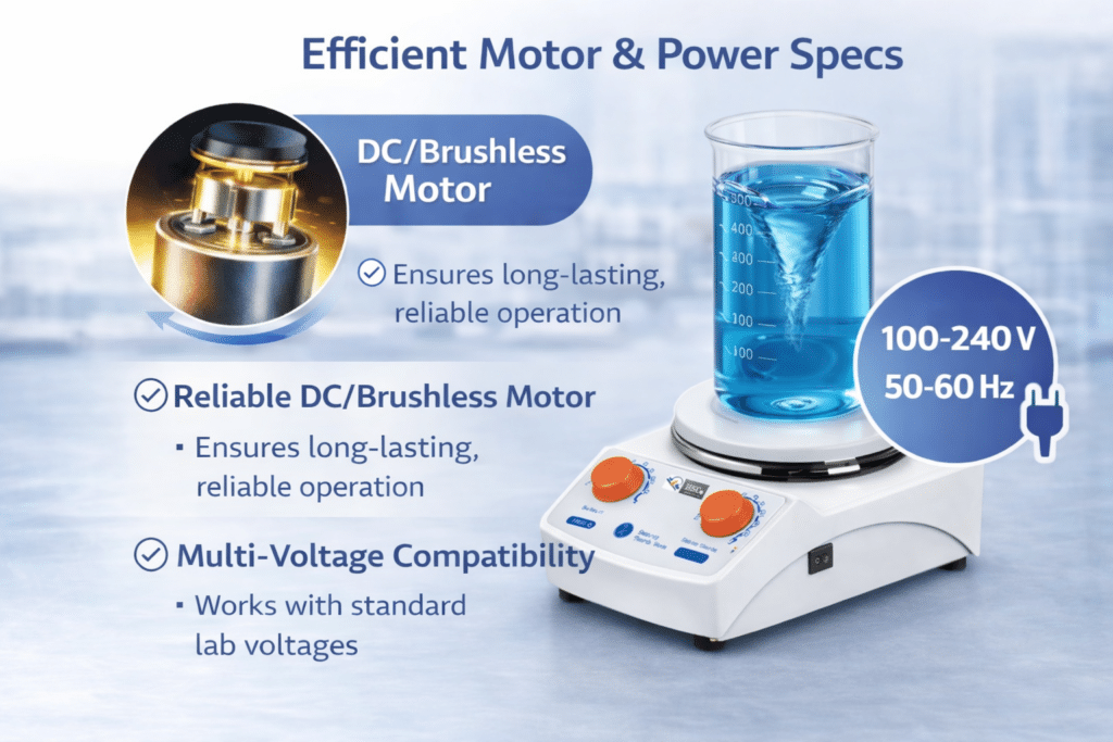 Heating Plate Magnetic Stirrer – Pro Series 3