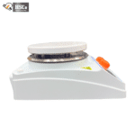 Heating magnetic stirrer side view