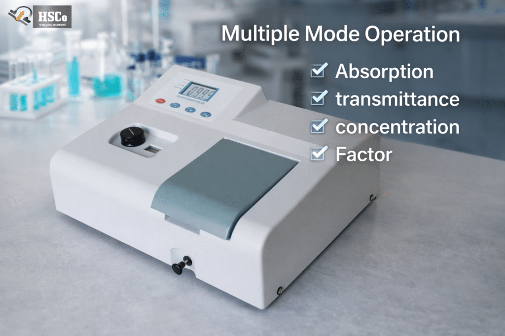 Keypad Type Single Beam Spectrophotometer Knob type Series 2 with LCD Display