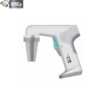 HSCo electronic pipette controller, grey and white with speed trigger