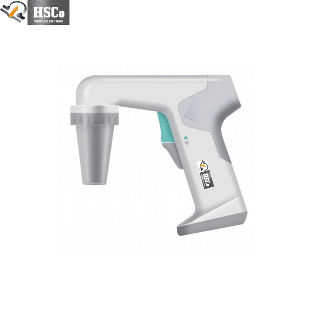 Large Capacity Electronic Pipette 2 HSCo electronic pipette controller, grey and white with speed trigger