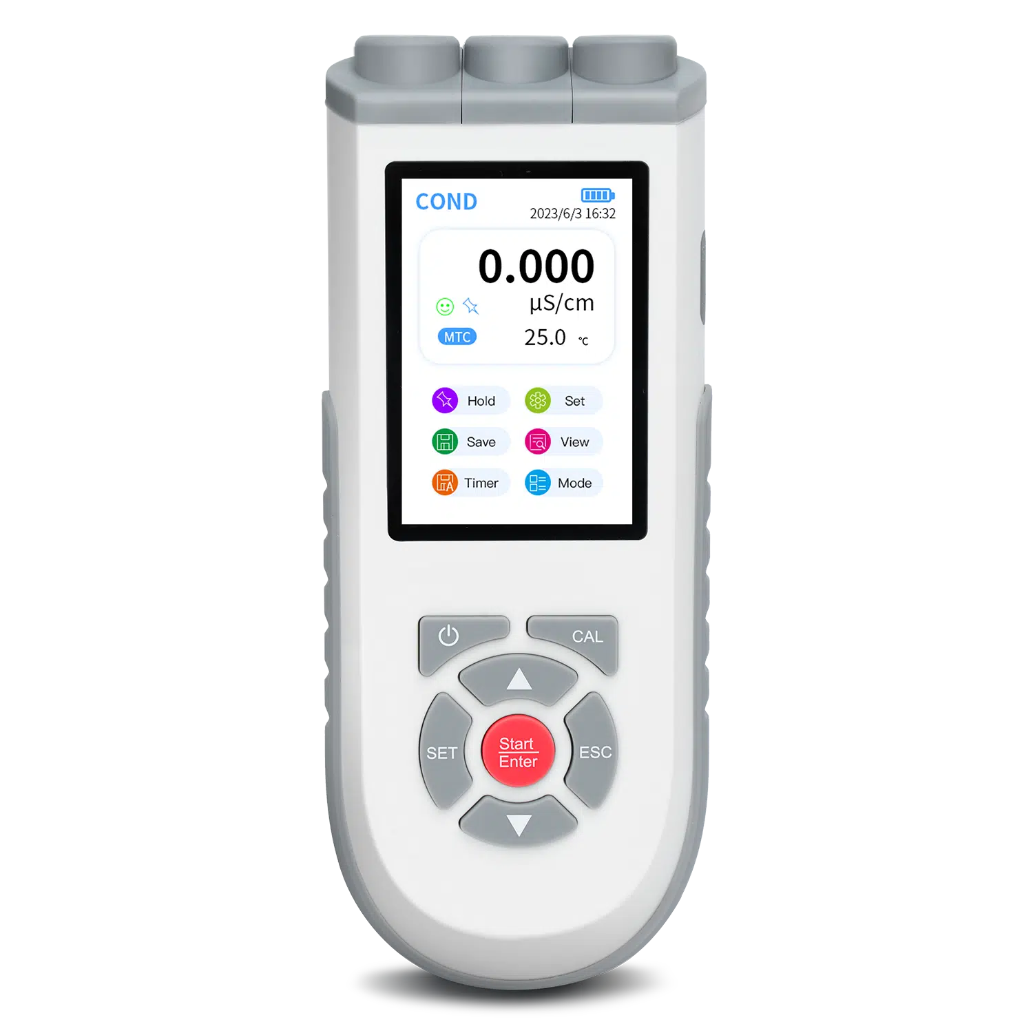 HSCO MASTER Series – Portable pH & Conductivity Meters HSCo MASTER portable conductivity meter with colour screen