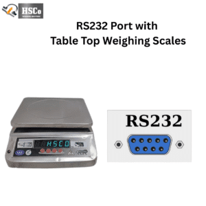 RS232 Port withTable Top Weighing Scale