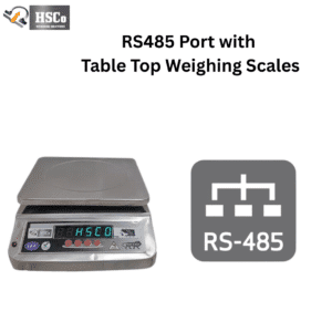 RS485 Port with Table Top Weighing Scale