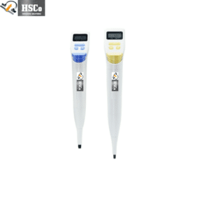 Two HSCo single-channel electronic pipettes with displays