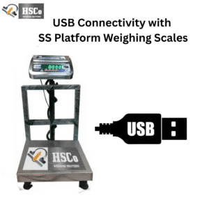 USB Connectivity with SS Platform Weighing Scale