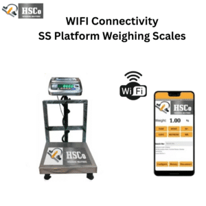 HSCo Wi-Fi SS platform weighing scale with phone app