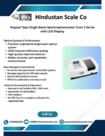 Econ 2 series keypad spectrophotometer leaflet