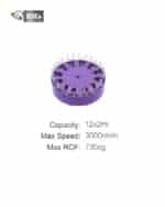 Centrifuge rotor for 12 x 2 ml tubes, 3,000 rpm, 730 x g