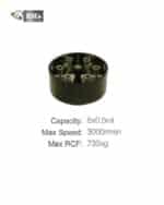 Centrifuge rotor for 6 x 0.5 ml tubes, 3,000 rpm, 730 x g