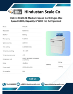 HSC-C-RK6FLRE centrifuge leaflet with specifications