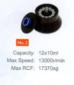 Rotor for 12 x 10 ml tubes