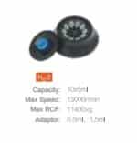 Centrifuge rotor No. 2 for 10 x 5 ml tubes, 13,000 rpm