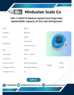 HSC-C-NK6TTK medium-speed centrifuge leaflet with specifications