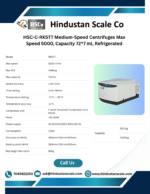 HSC-C-RK5TT medium-speed refrigerated centrifuge leaflet