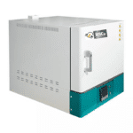 HSC-I-CFMF ceramic fibre muffle furnace, closed, side view