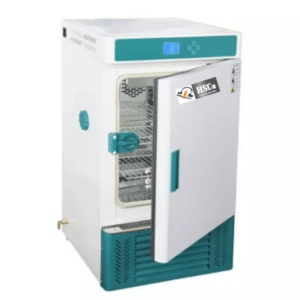 HSC-I-CIRIBI cooling incubator with door open and shelves