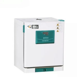 HSCo constant temperature incubator HSC-I-CTI, white cabinet with teal control panel