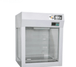 HSCo desktop laminar flow cabinet, angled view