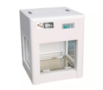 HSCo mini laminar flow cabinet with glass front and control display