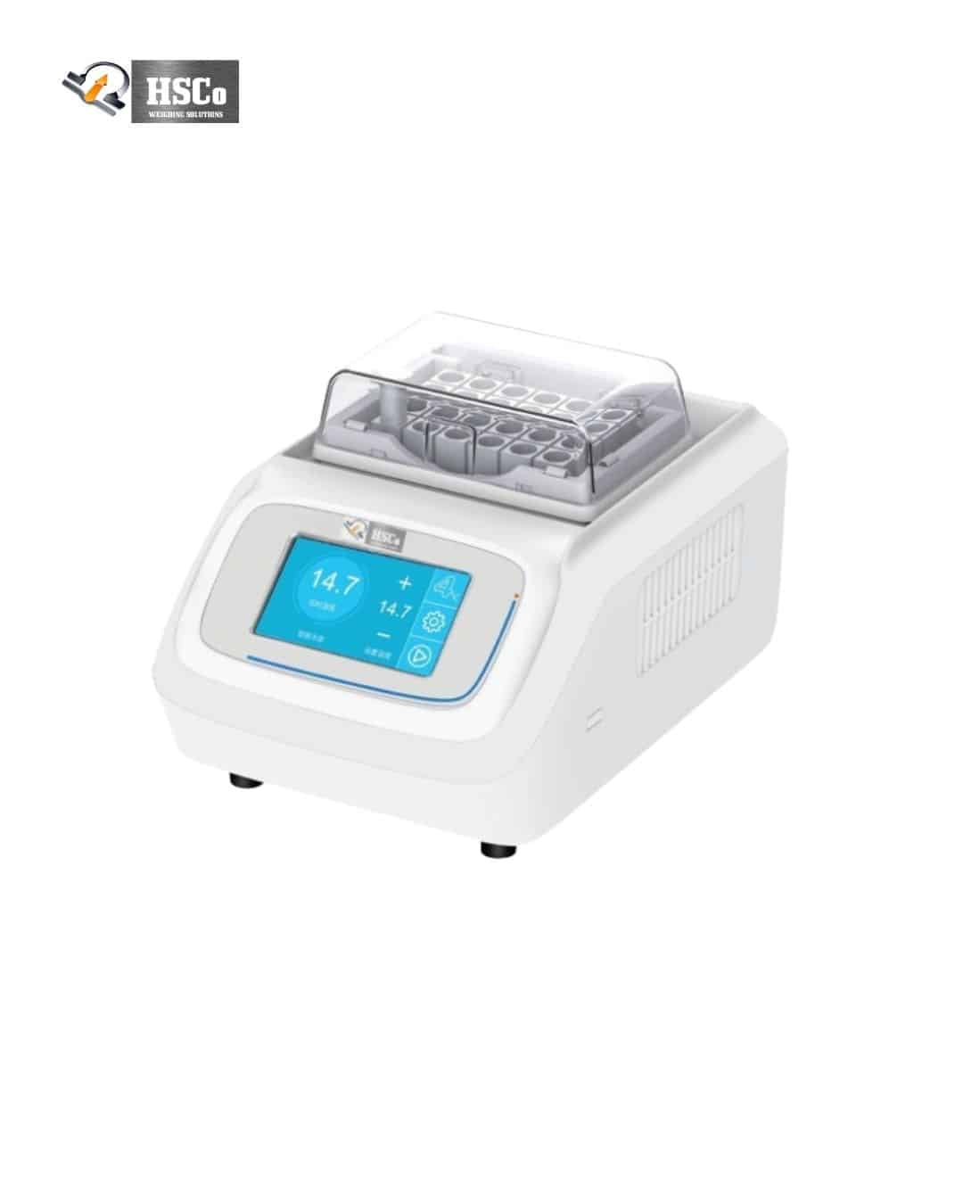 4 Degree Electronic Dry Bath – HSC – 4DEDB HSCo 4 °C electronic dry bath with touch screen and tube block