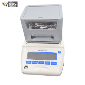 GDM density meter with clear tank cover, front view