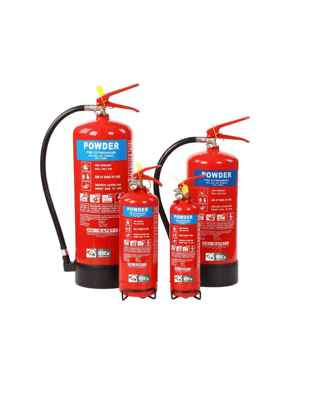 Fire Extinguisher & Safety Kit Fire Extinguisher & Safety Kit- HSC -FESK