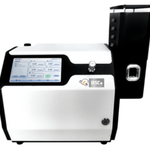 HSCo HSC-FP flame photometer with 7-inch touch screen and chimney