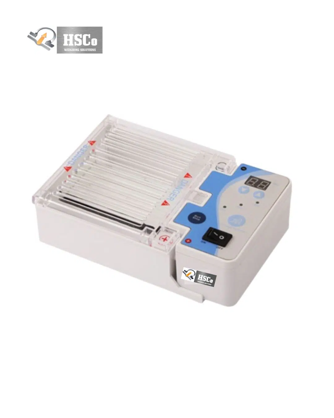 Gel Electrophoresis Unit- HSC – GEU HSC horizontal gel electrophoresis unit with clear lid and digital control panel