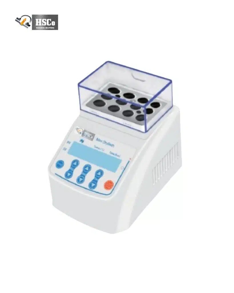 HSCo HSC-MDB mini dry bath with lid and keypad