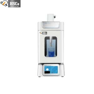 HSC-H-IUH-A ultrasonic homogenizer in its soundproof box with touch screen